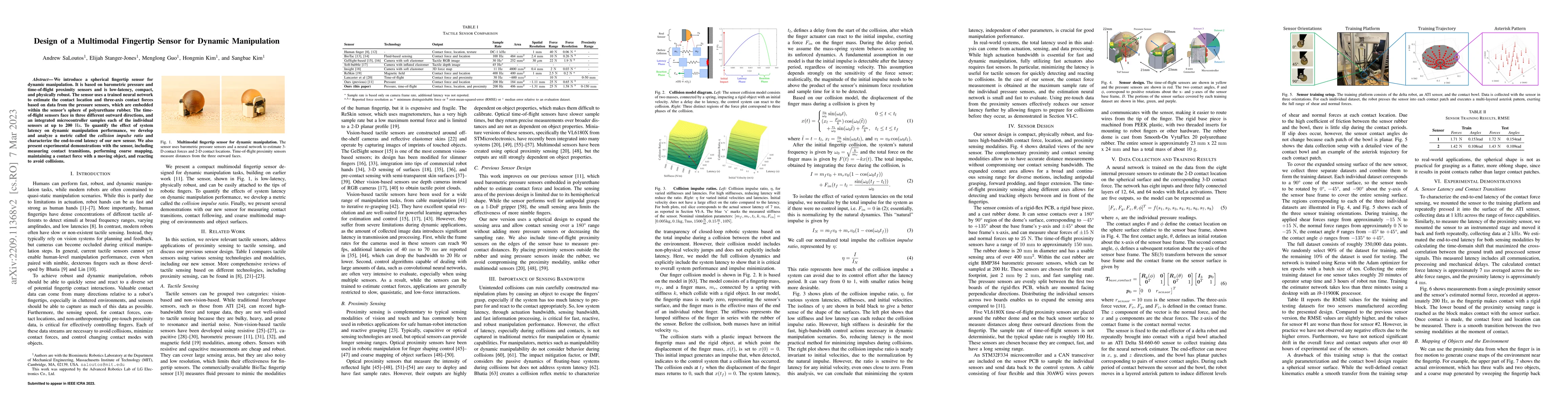 Thumbnail for Design of a Multimodal Fingertip Sensor for Dynamic Manipulation