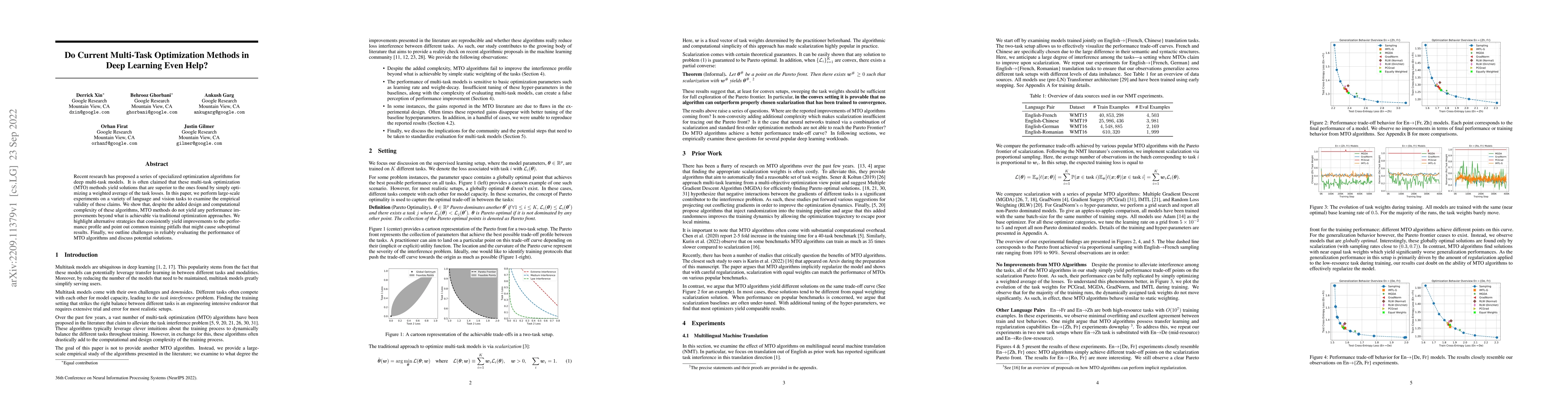 Thumbnail for Do Current Multi-Task Optimization Methods in Deep Learning Even Help?