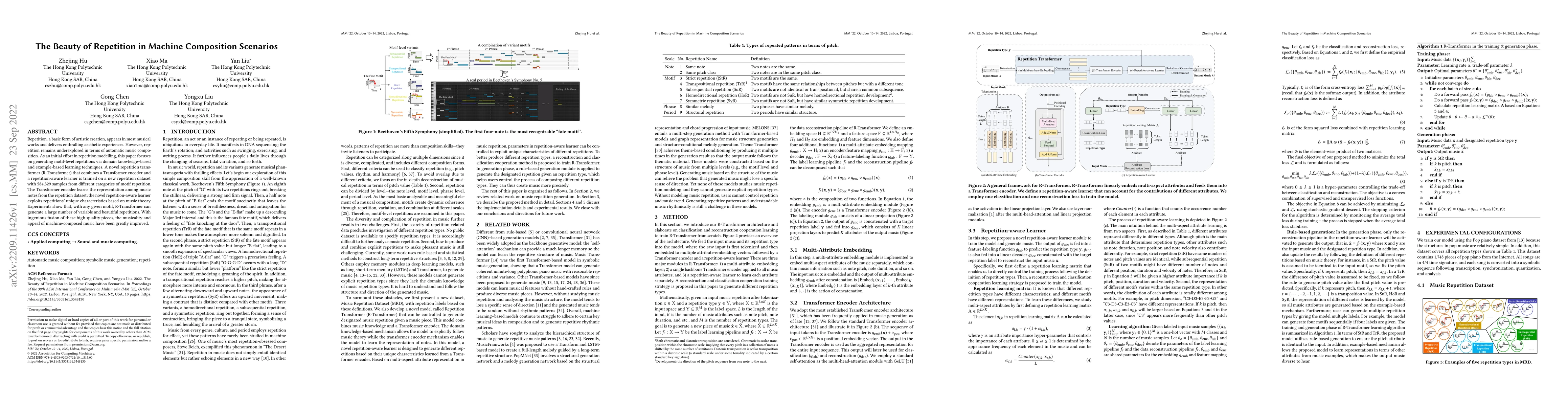 Thumbnail for The Beauty of Repetition in Machine Composition Scenarios