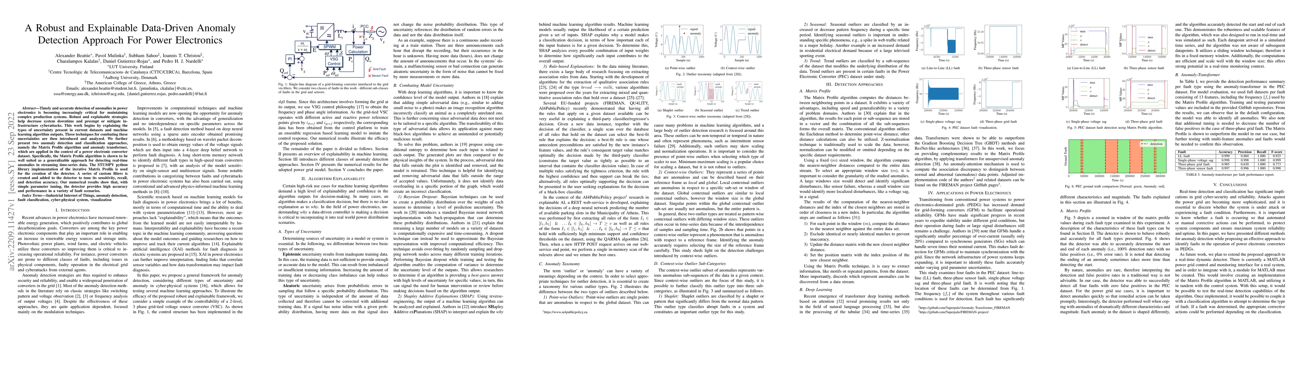 Thumbnail for A Robust and Explainable Data-Driven Anomaly Detection Approach For
  Power Electronics
