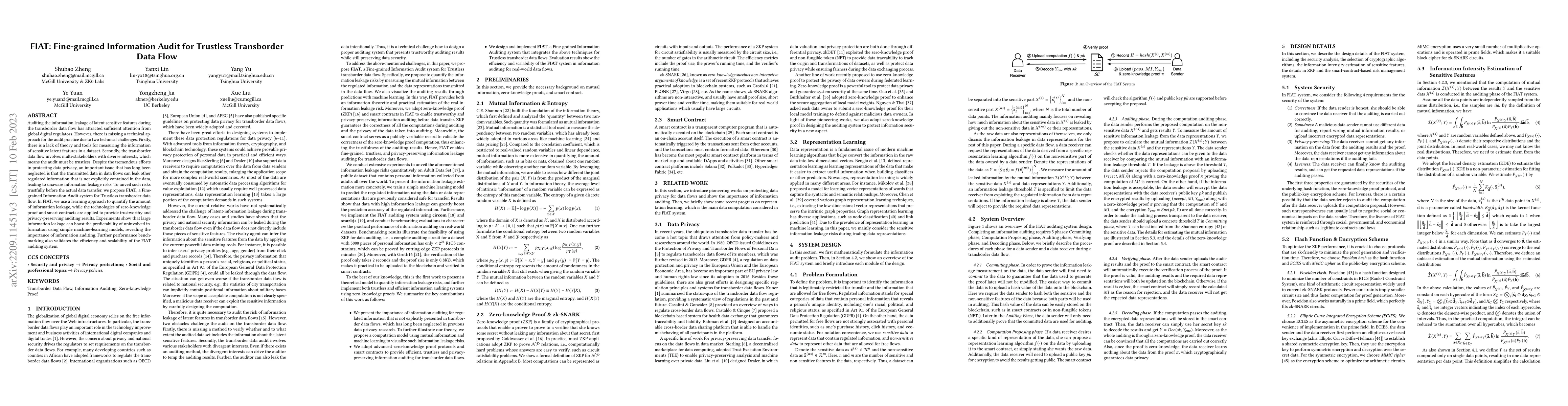 Thumbnail for FIAT: Fine-grained Information Audit for Trustless Transborder Data Flow