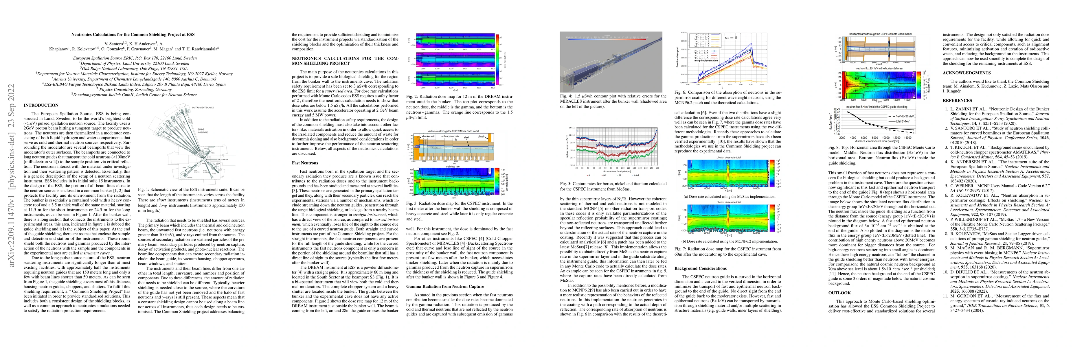 Thumbnail for Neutronics Calculations for the Common Shielding Project at ESS