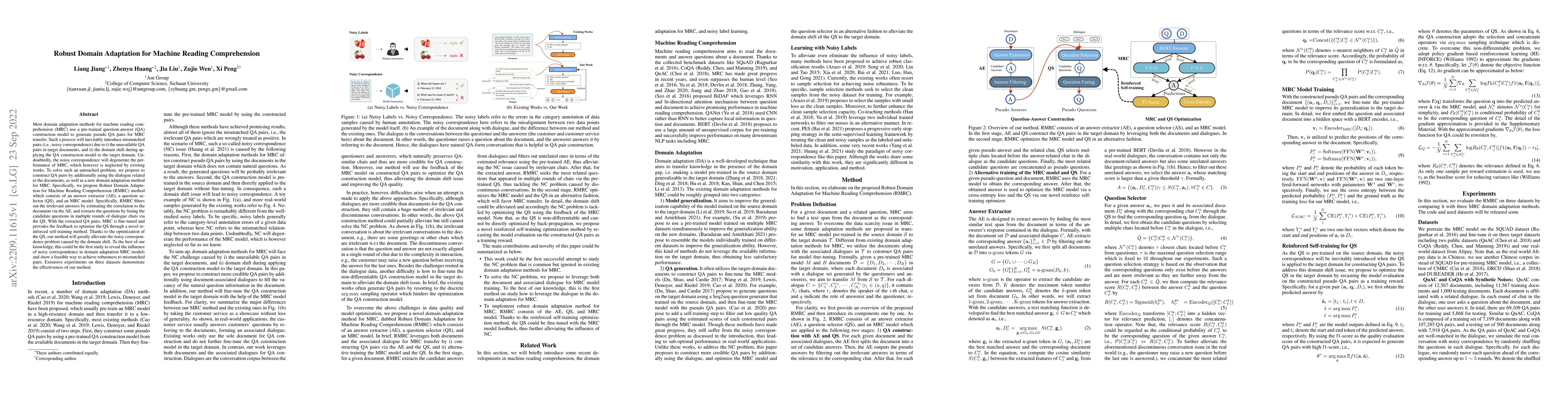Thumbnail for Robust Domain Adaptation for Machine Reading Comprehension