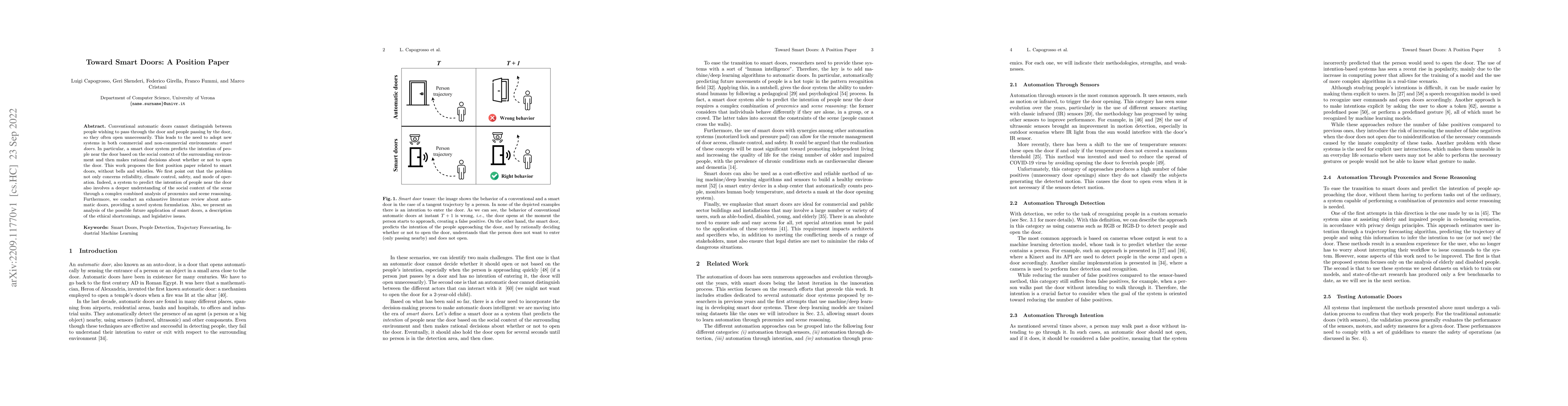 Thumbnail for Toward Smart Doors: A Position Paper