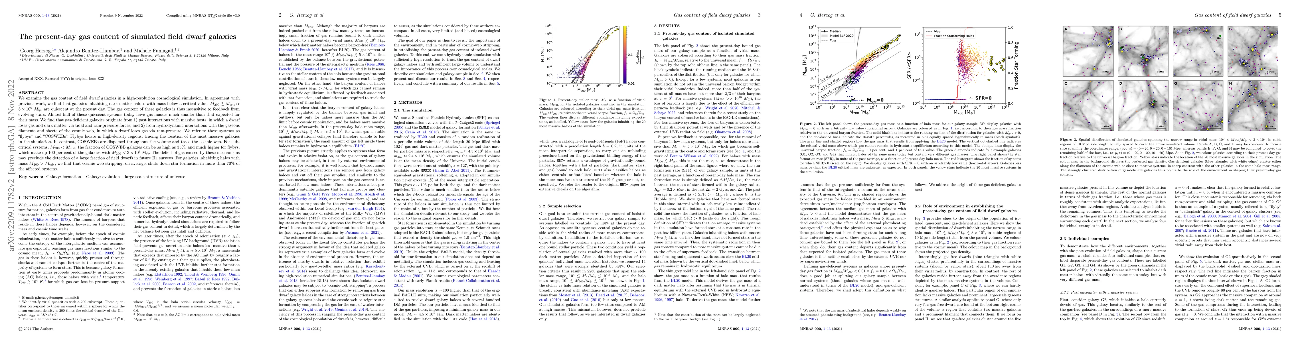 Thumbnail for The present-day gas content of simulated field dwarf galaxies
