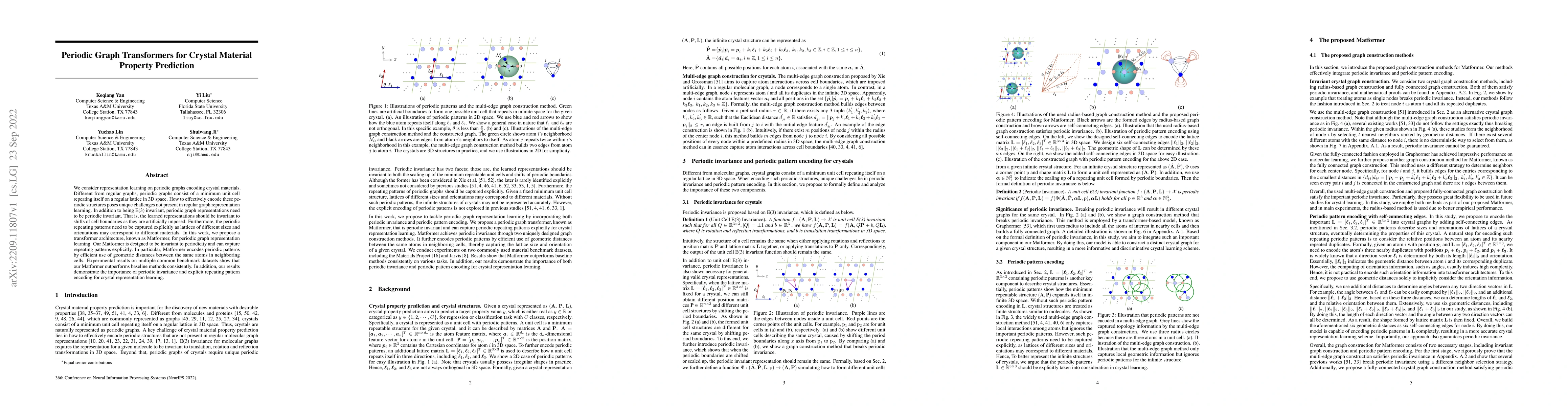 Thumbnail for Periodic Graph Transformers for Crystal Material Property Prediction