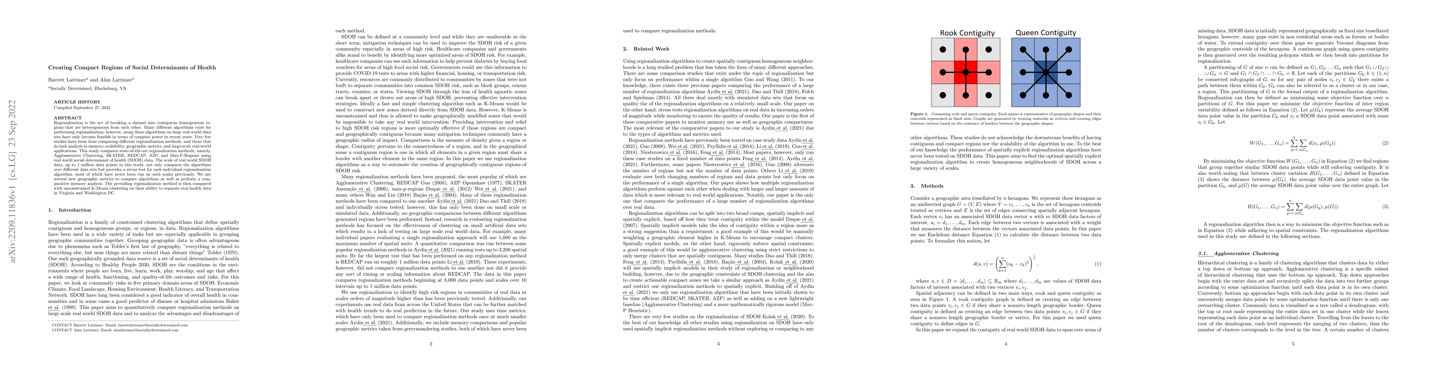 Thumbnail for Creating Compact Regions of Social Determinants of Health