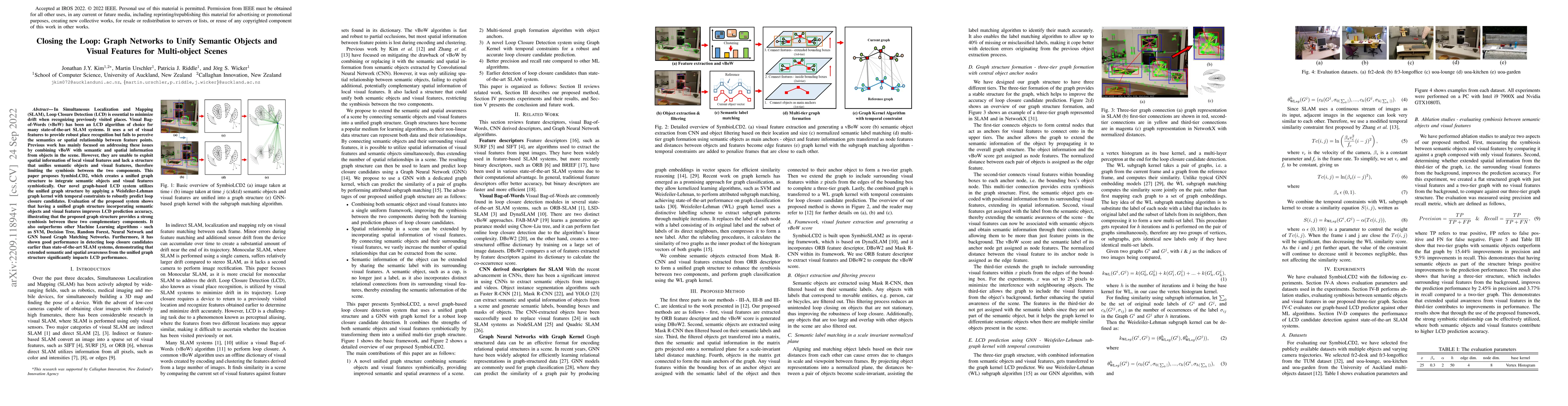 Thumbnail for Closing the Loop: Graph Networks to Unify Semantic Objects and Visual
  Features for Multi-object Scenes