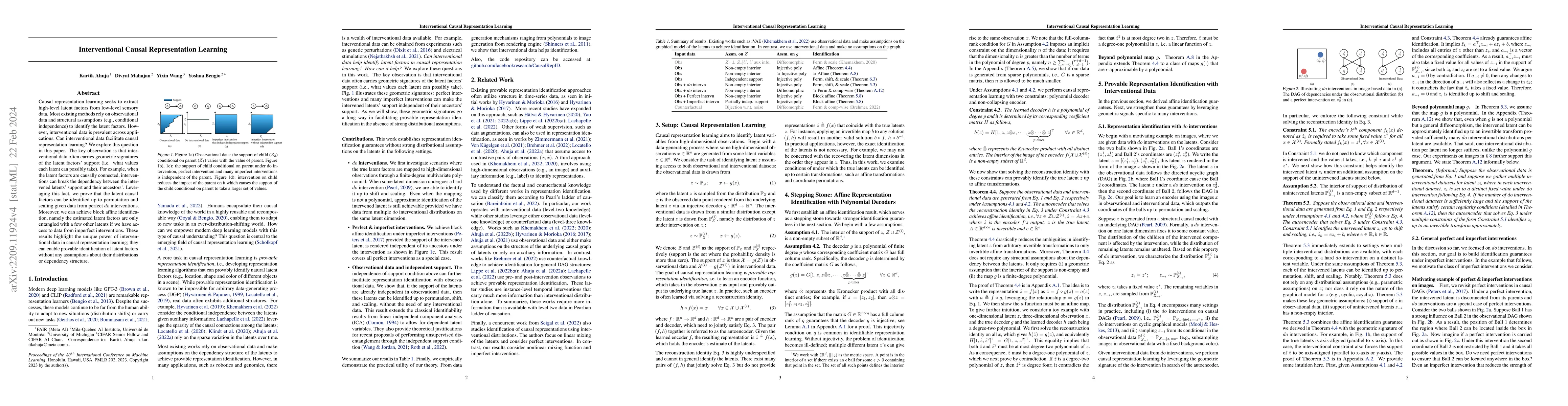 Thumbnail for Interventional Causal Representation Learning