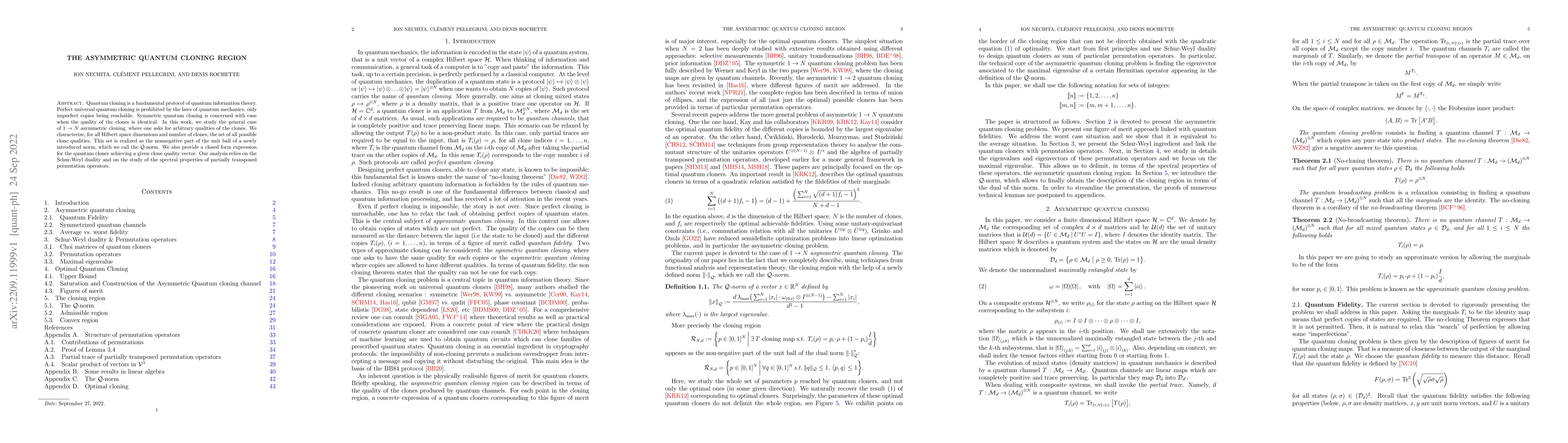 Thumbnail for The Asymmetric Quantum Cloning Region