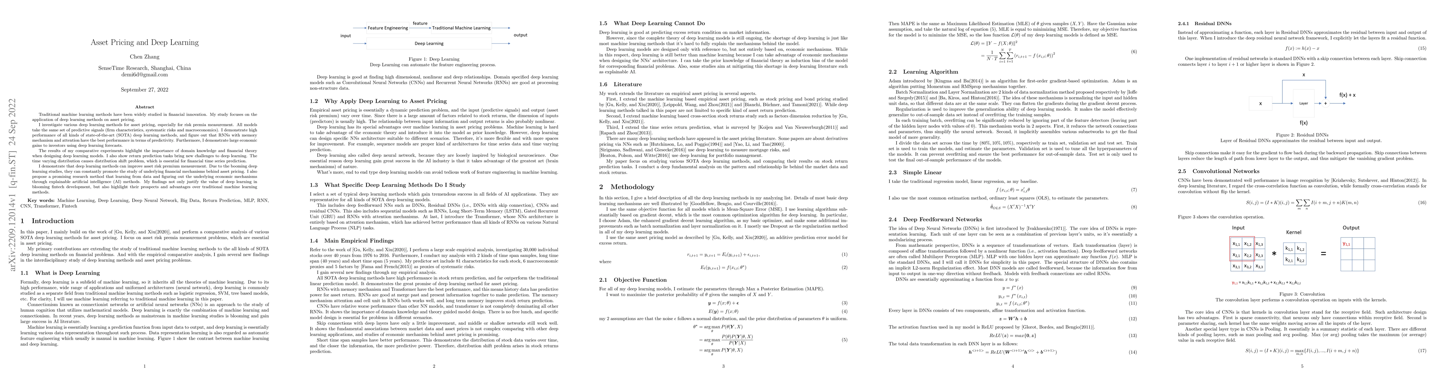 Thumbnail for Asset Pricing and Deep Learning