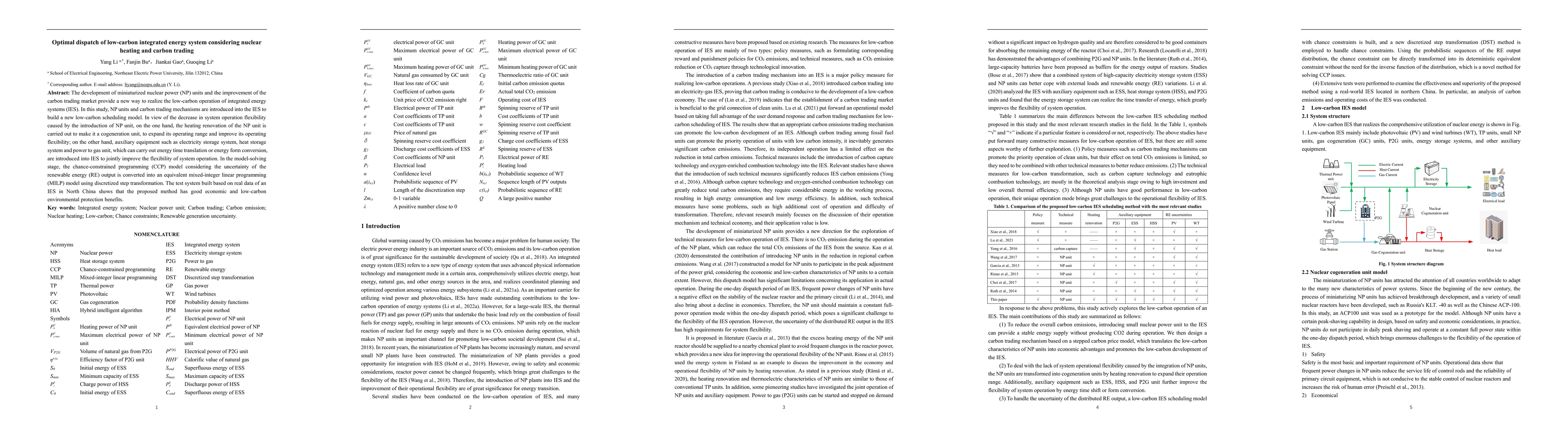 Thumbnail for Optimal dispatch of low-carbon integrated energy system considering
  nuclear heating and carbon trading
