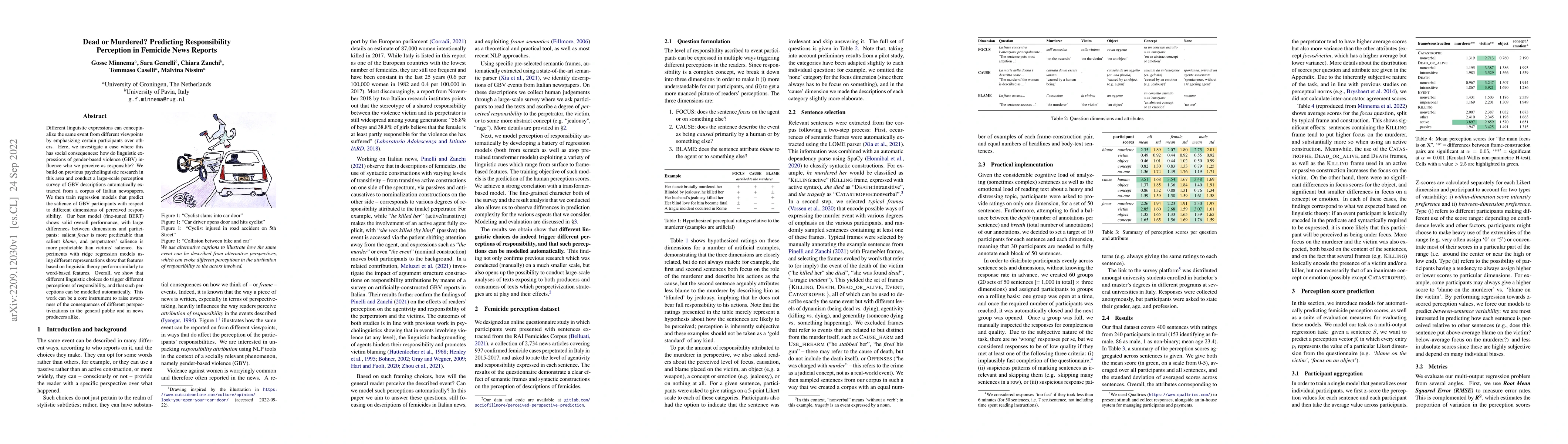 Thumbnail for Dead or Murdered? Predicting Responsibility Perception in Femicide News
  Reports