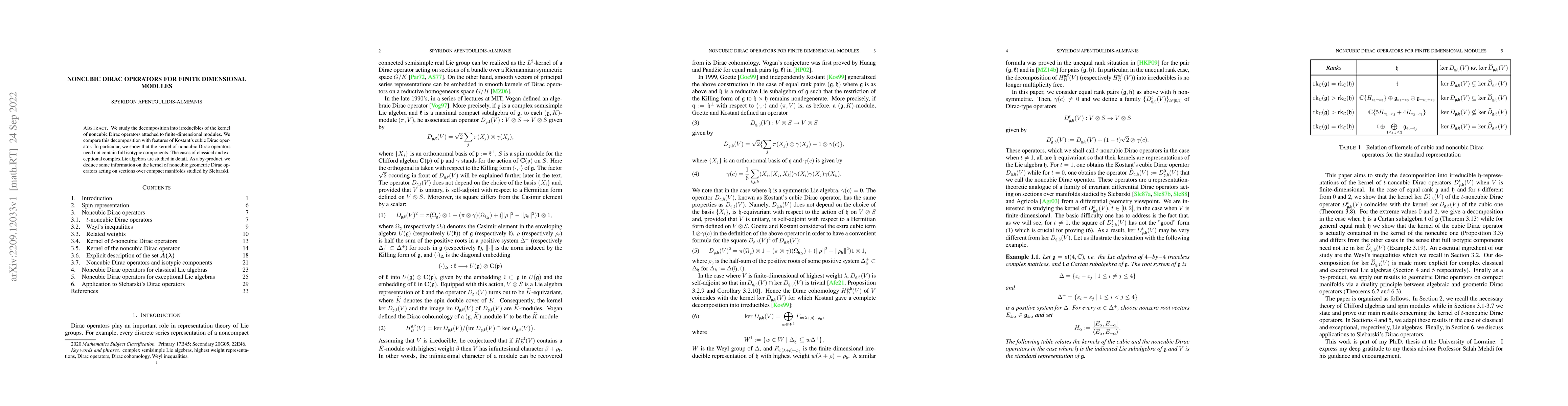Thumbnail for Noncubic Dirac operators for finite dimensional modules