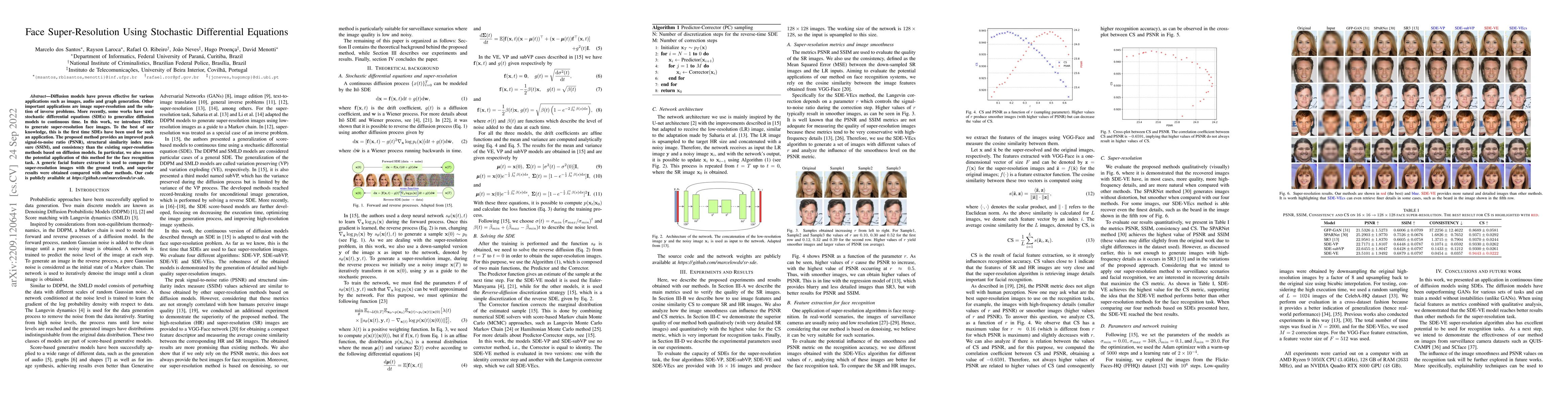 Thumbnail for Face Super-Resolution Using Stochastic Differential Equations