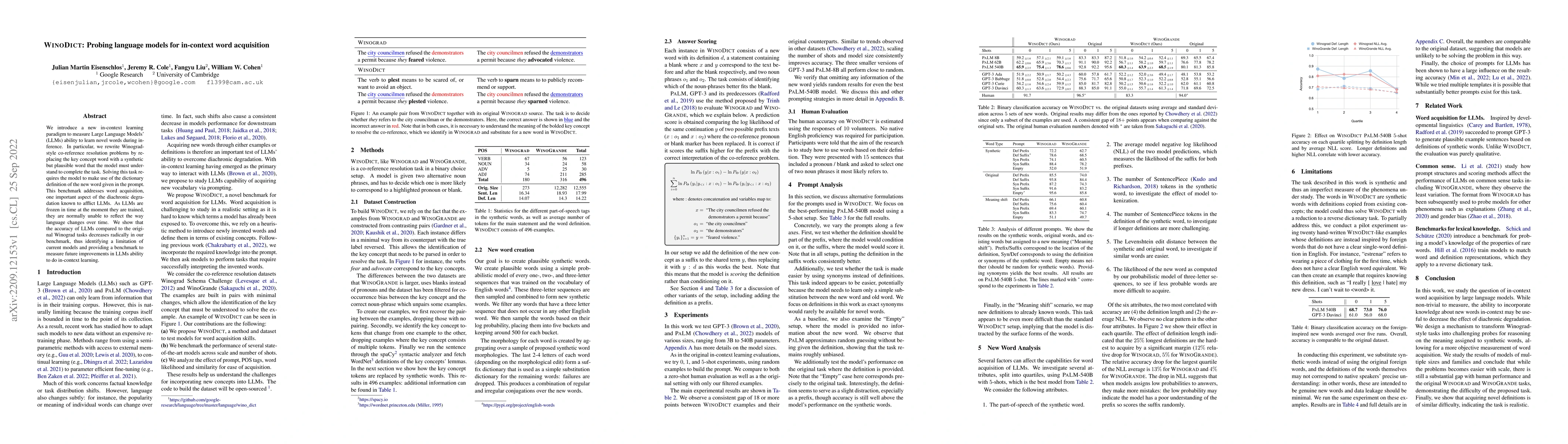 Thumbnail for WinoDict: Probing language models for in-context word acquisition