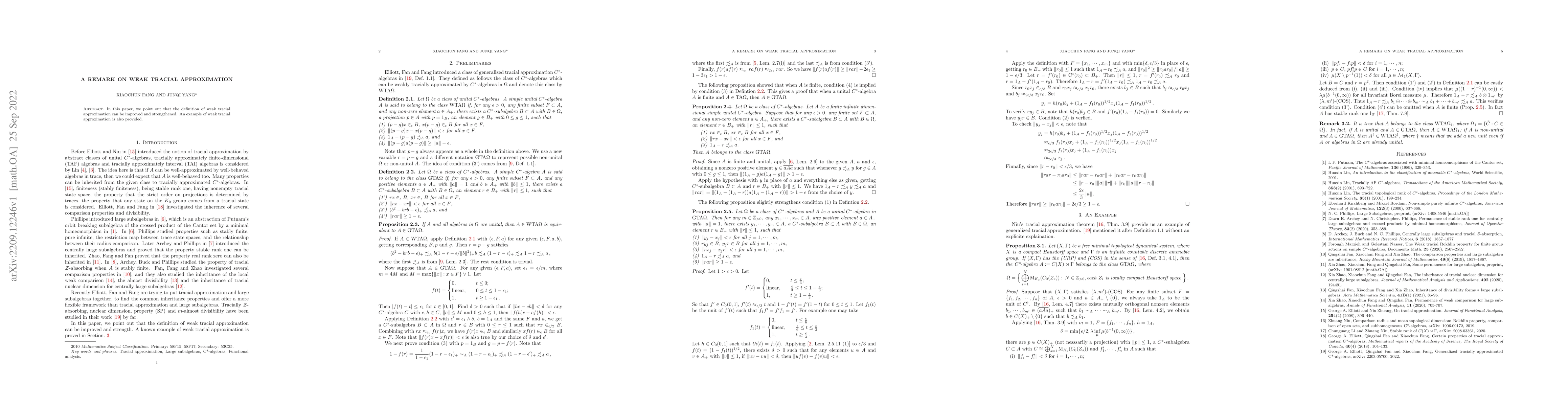 Thumbnail for A remark on weak tracial approximation