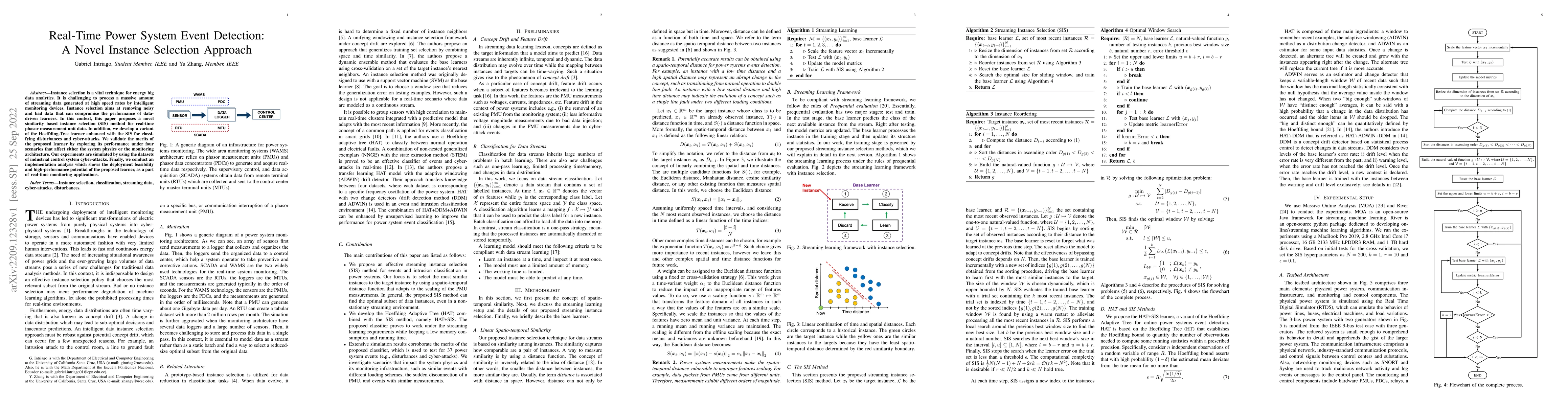 Thumbnail for Real-Time Power System Event Detection: A Novel Instance Selection
  Approach