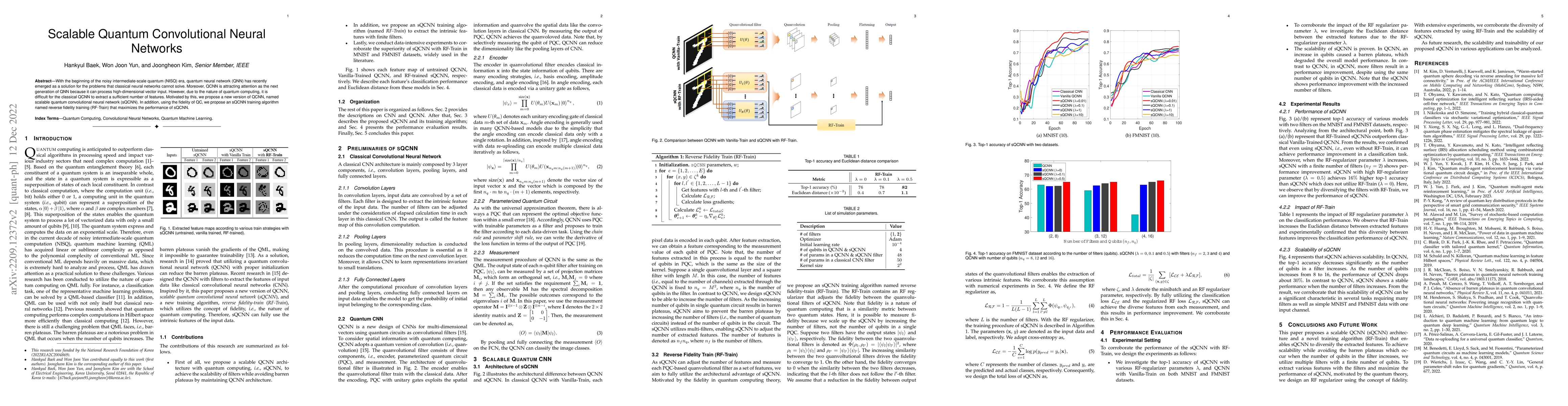 Thumbnail for Scalable Quantum Convolutional Neural Networks