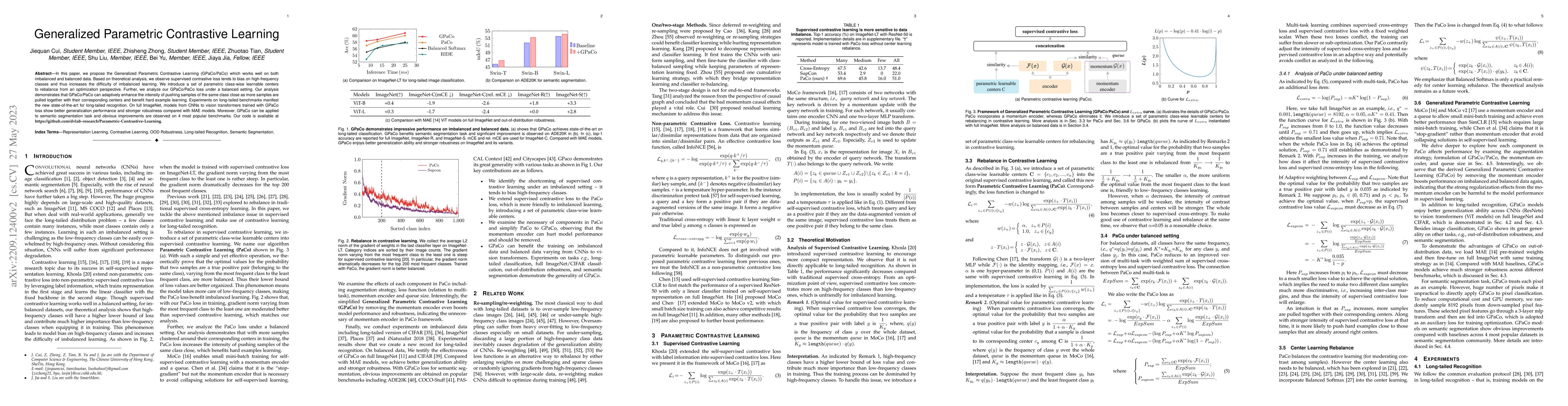 Thumbnail for Generalized Parametric Contrastive Learning