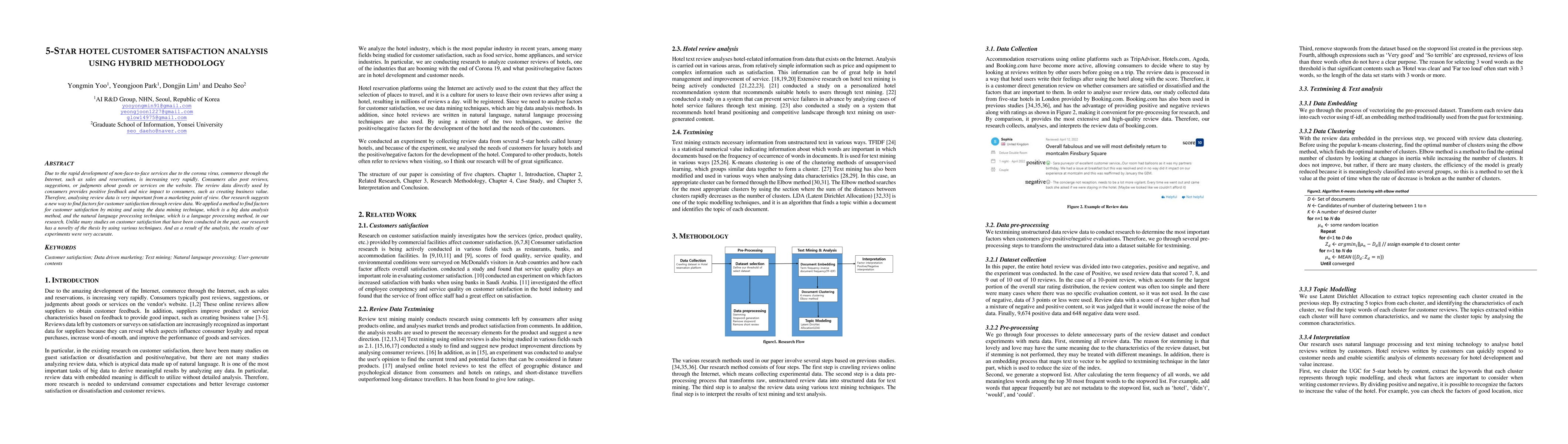 Thumbnail for 5-Star Hotel Customer Satisfaction Analysis Using Hybrid Methodology