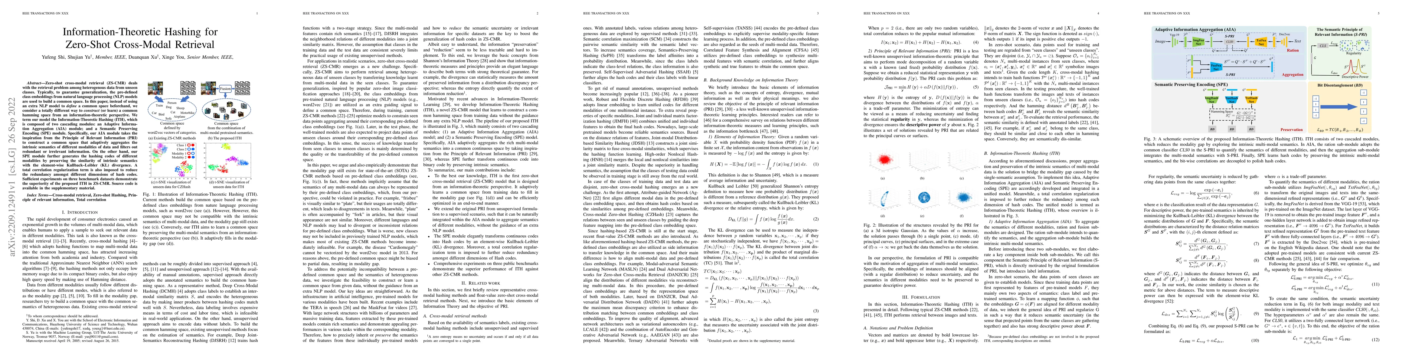 Thumbnail for Information-Theoretic Hashing for Zero-Shot Cross-Modal Retrieval