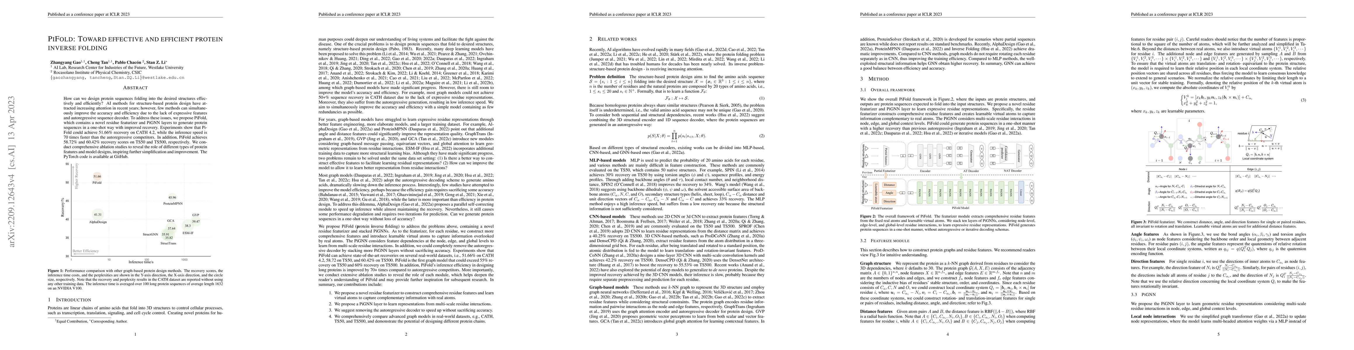 Thumbnail for PiFold: Toward effective and efficient protein inverse folding