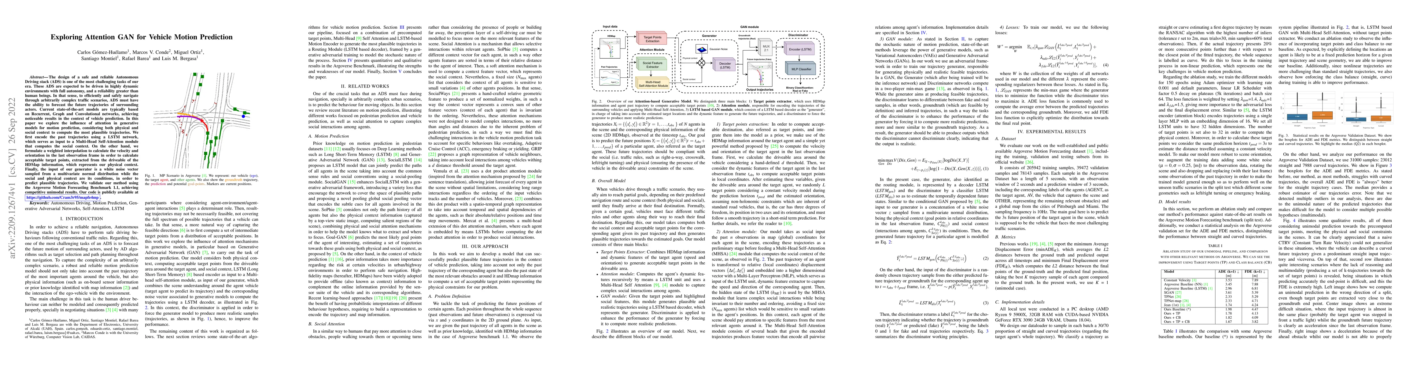 Thumbnail for Exploring Attention GAN for Vehicle Motion Prediction