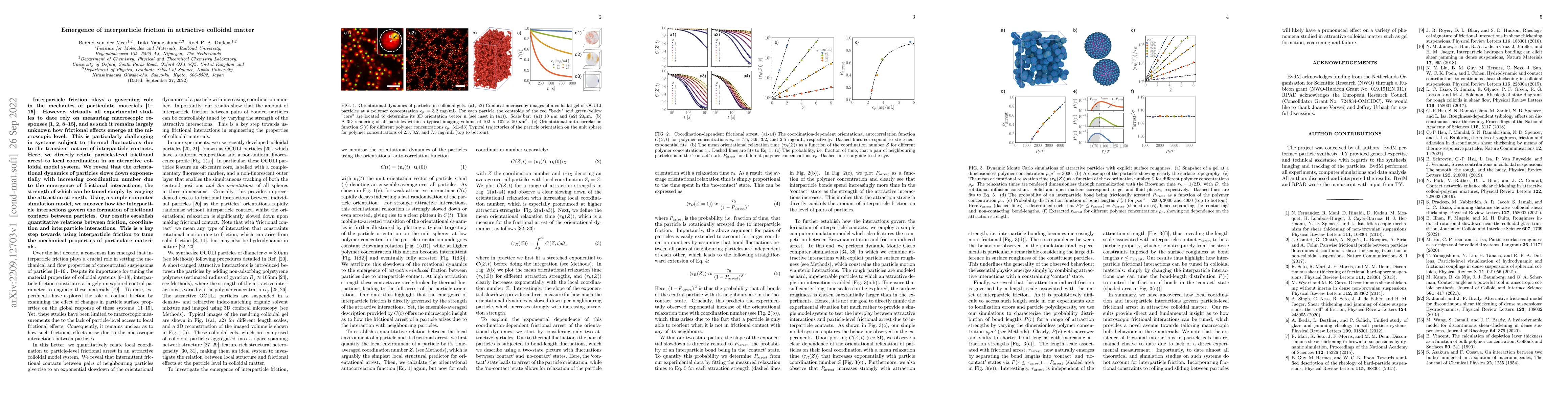 Thumbnail for Emergence of interparticle friction in attractive colloidal matter