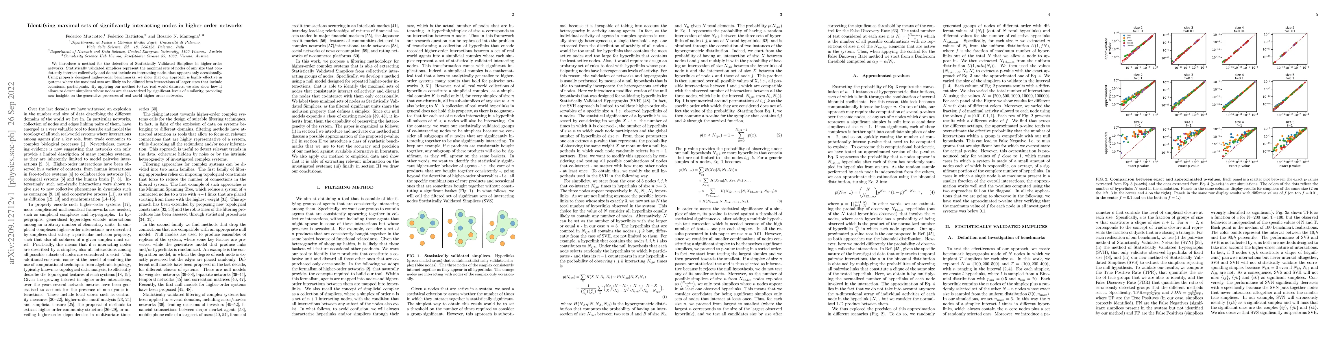 Thumbnail for Identifying maximal sets of significantly interacting nodes in
  higher-order networks