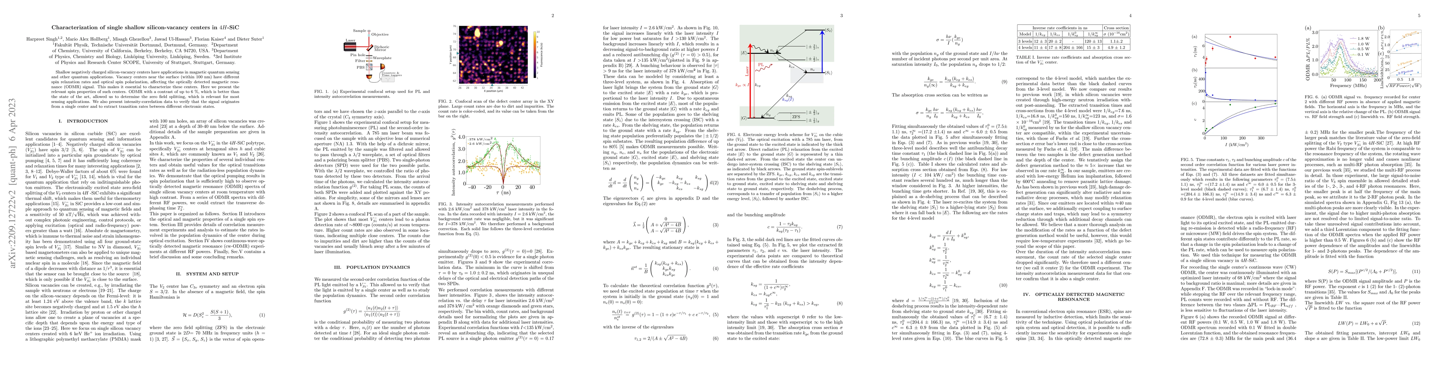 Thumbnail for Characterization of single shallow silicon-vacancy centers in 4H-SiC