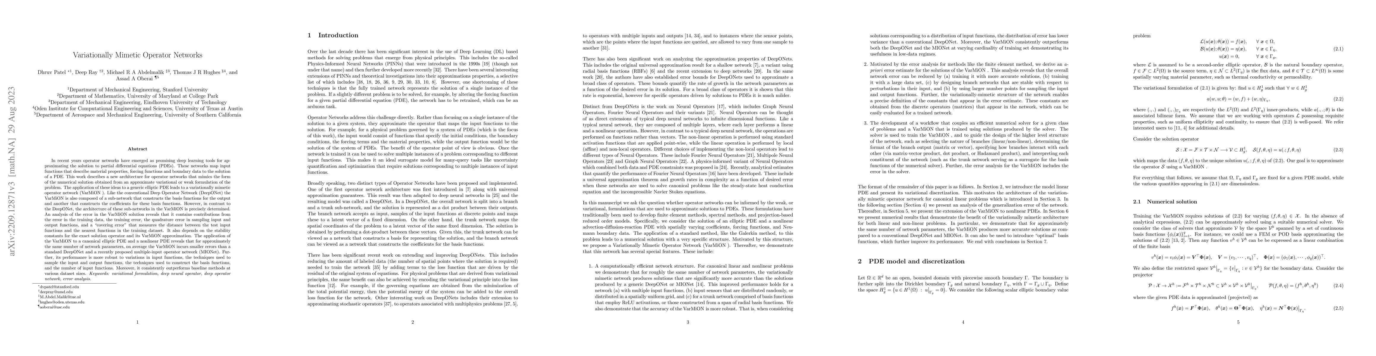 Thumbnail for Variationally Mimetic Operator Networks
