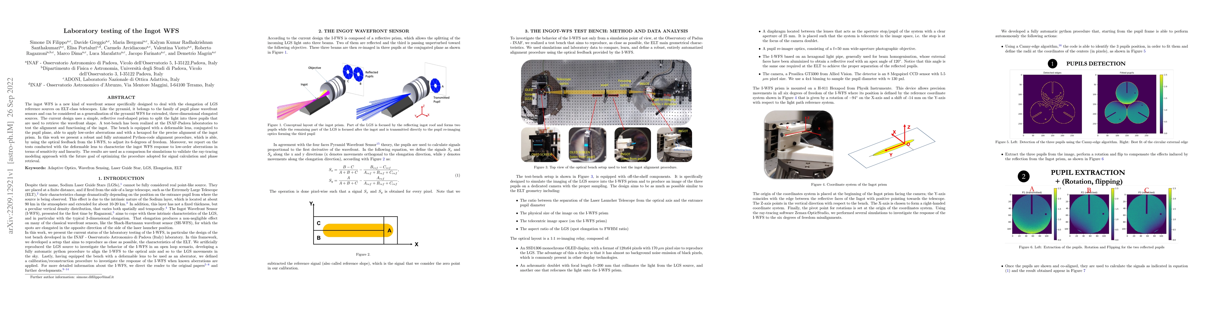 Thumbnail for Laboratory testing of the Ingot WFS