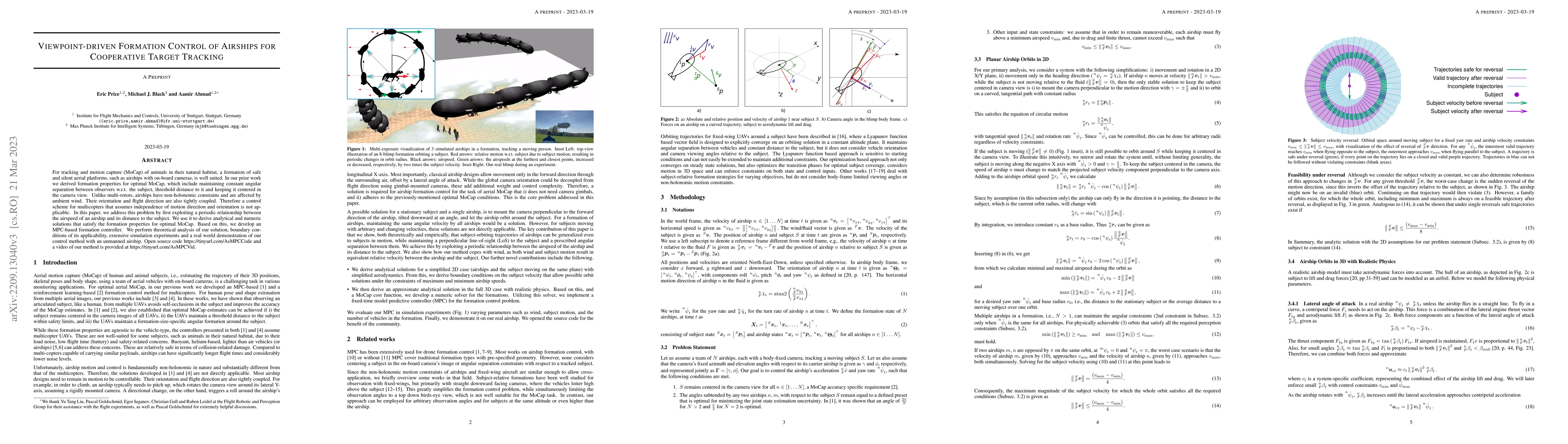 Thumbnail for Viewpoint-driven Formation Control of Airships for Cooperative Target
  Tracking
