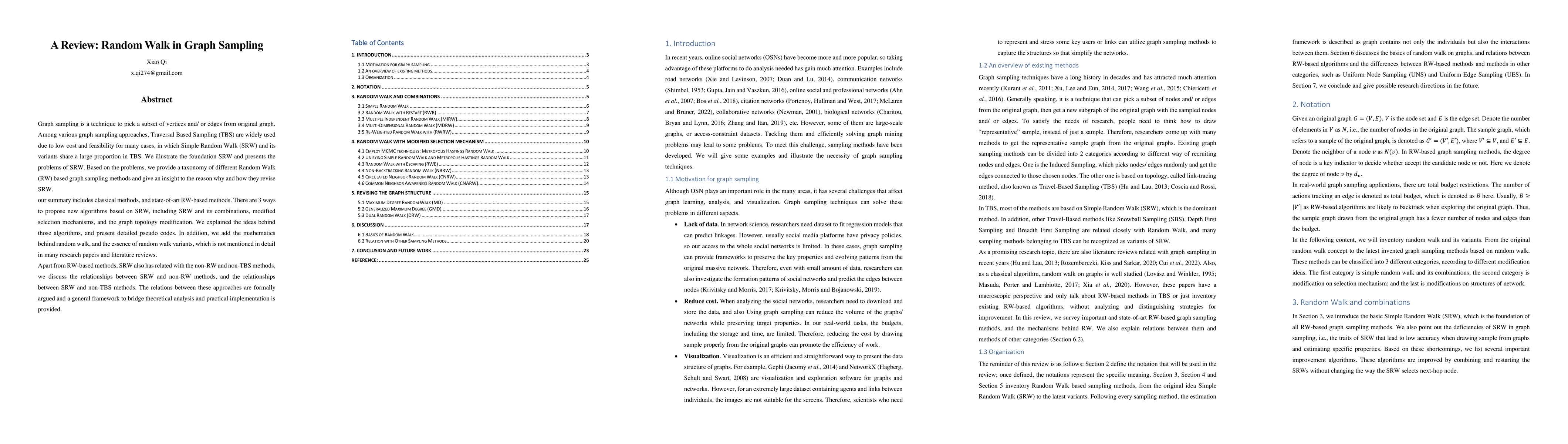Thumbnail for A Review: Random Walk in Graph Sampling