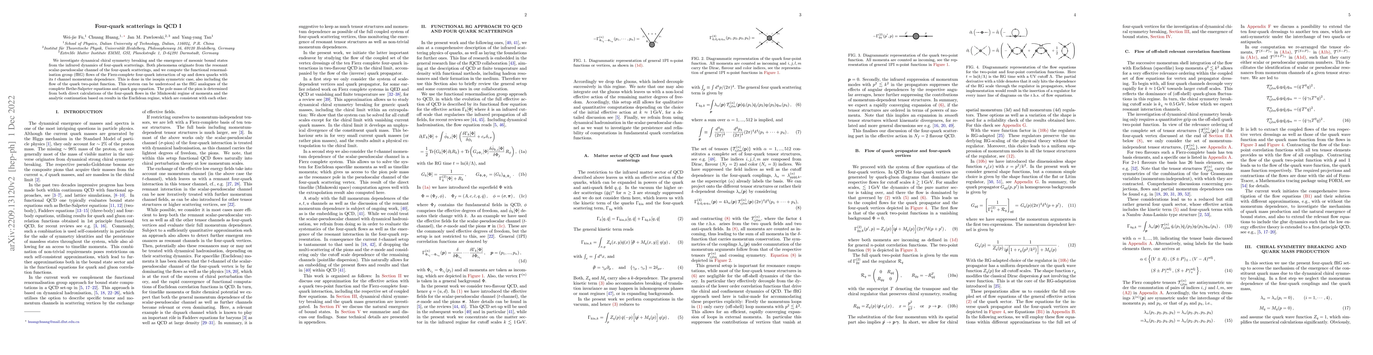 Thumbnail for Four-quark scatterings in QCD I