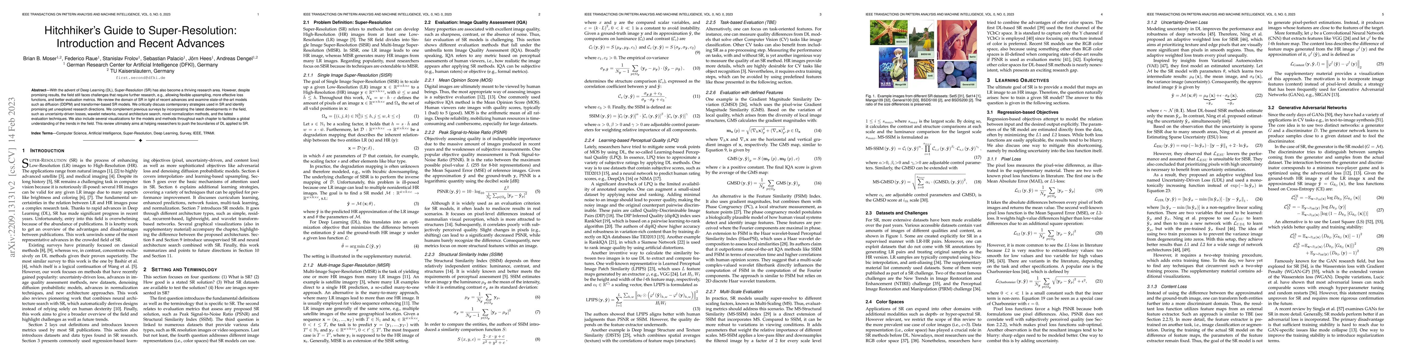 Thumbnail for Hitchhiker's Guide to Super-Resolution: Introduction and Recent Advances