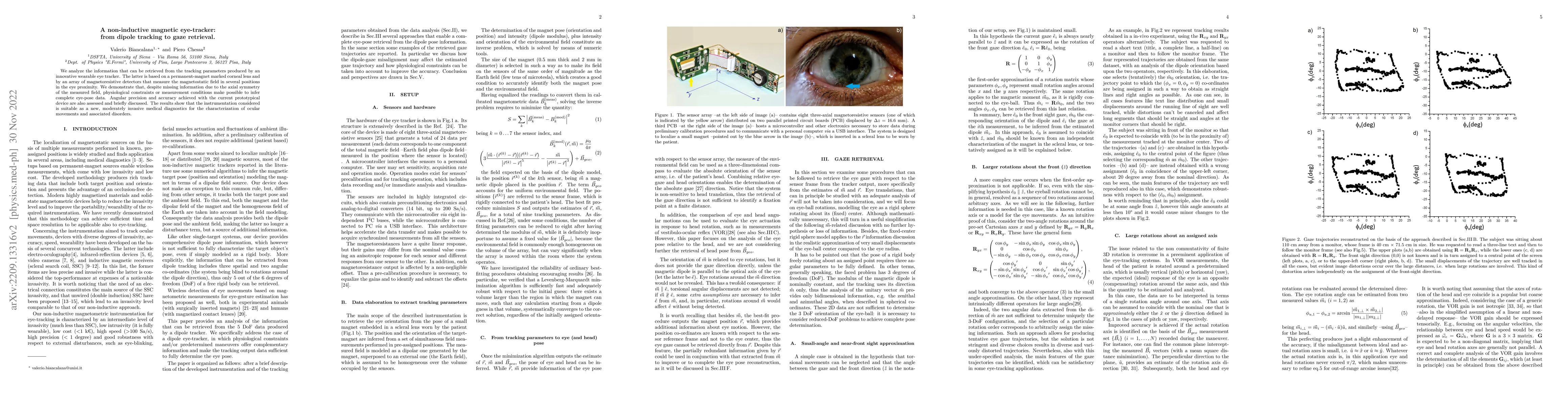Thumbnail for A non-inductive magnetic eye-tracker: from dipole tracking to gaze
  retrieval