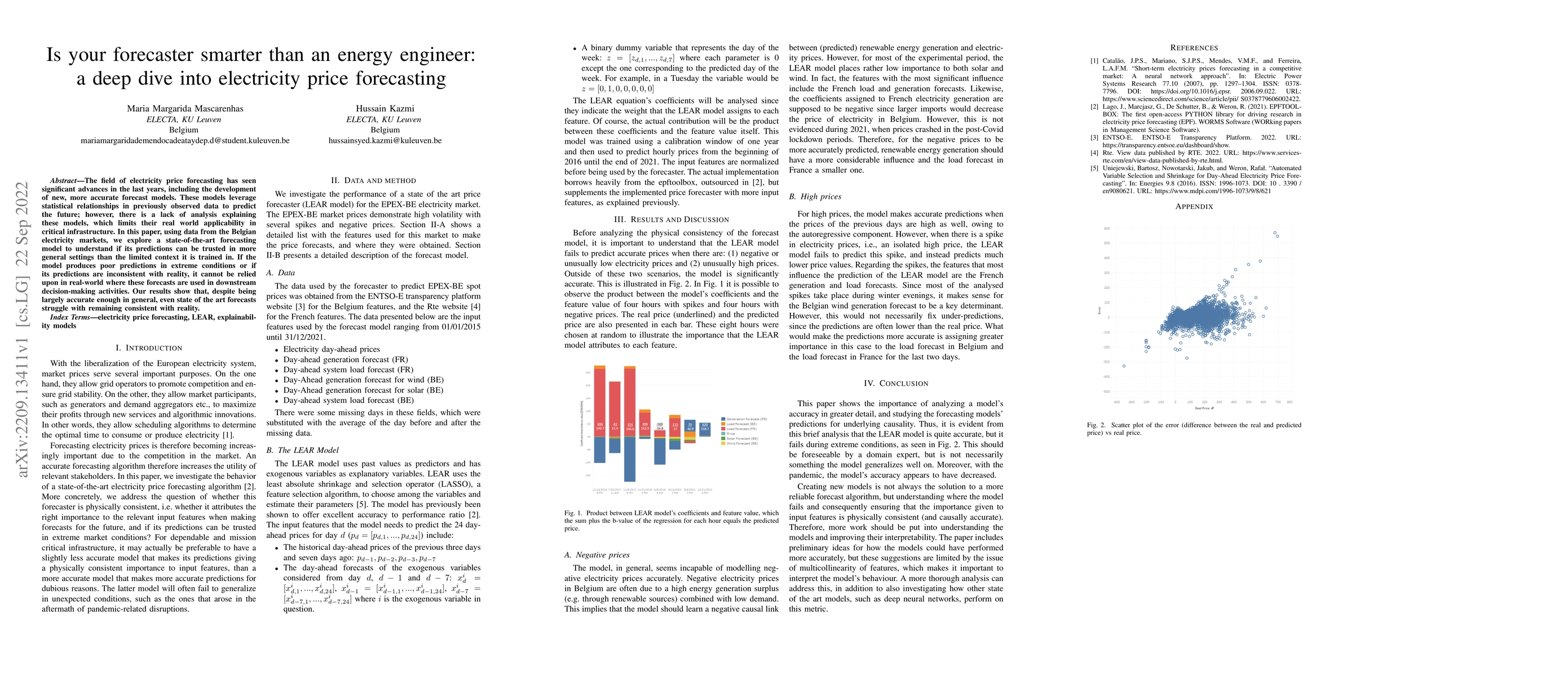 Thumbnail for Is your forecaster smarter than an energy engineer: a deep dive into
  electricity price forecasting