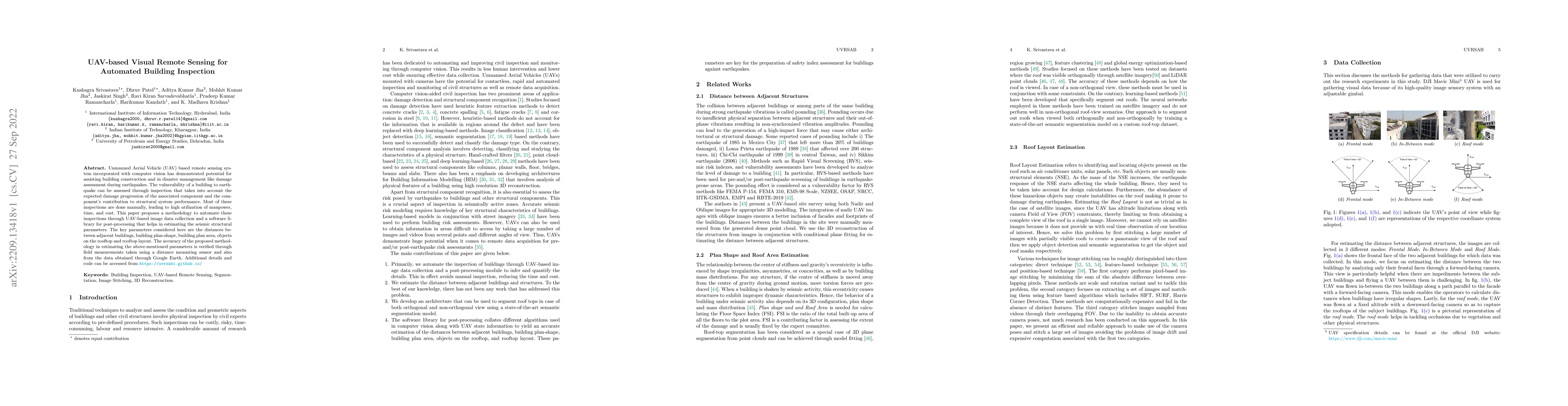 Thumbnail for UAV-based Visual Remote Sensing for Automated Building Inspection