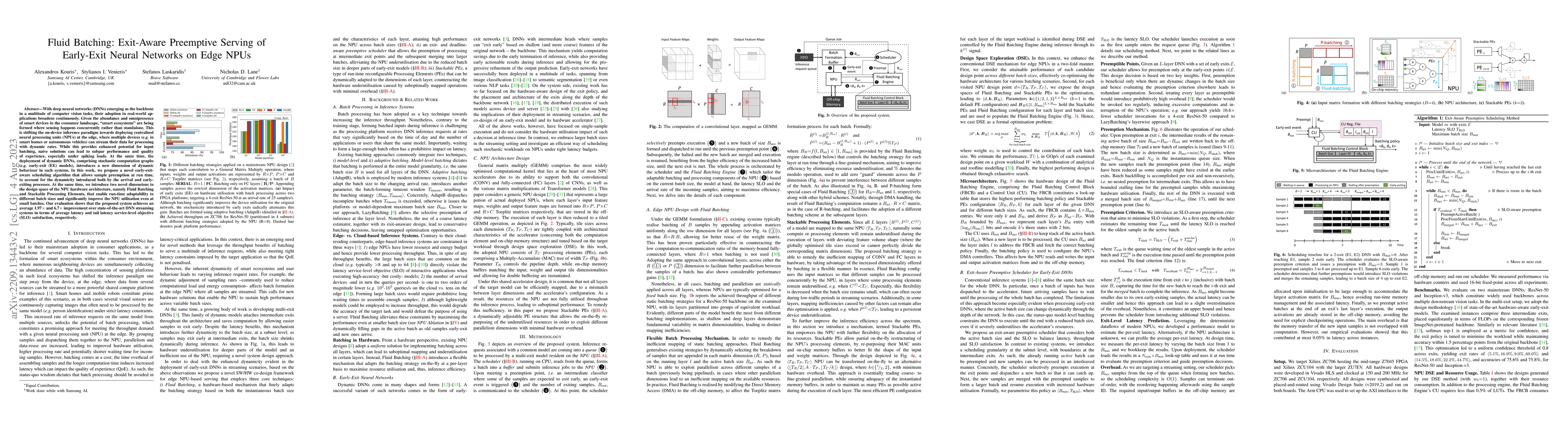 Thumbnail for Fluid Batching: Exit-Aware Preemptive Serving of Early-Exit Neural
  Networks on Edge NPUs
