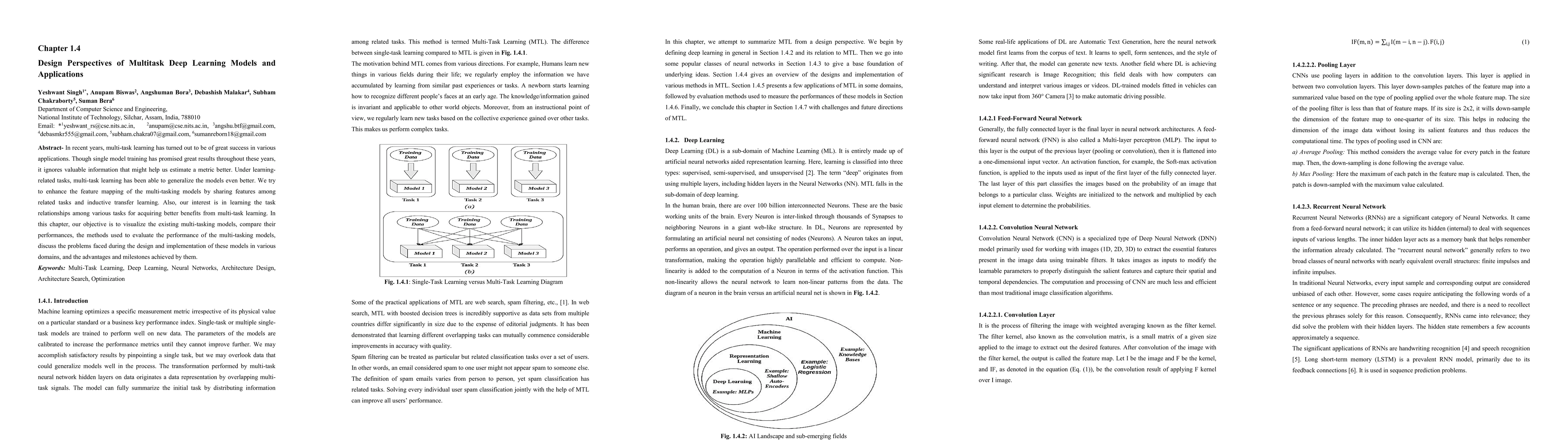 Thumbnail for Design Perspectives of Multitask Deep Learning Models and Applications