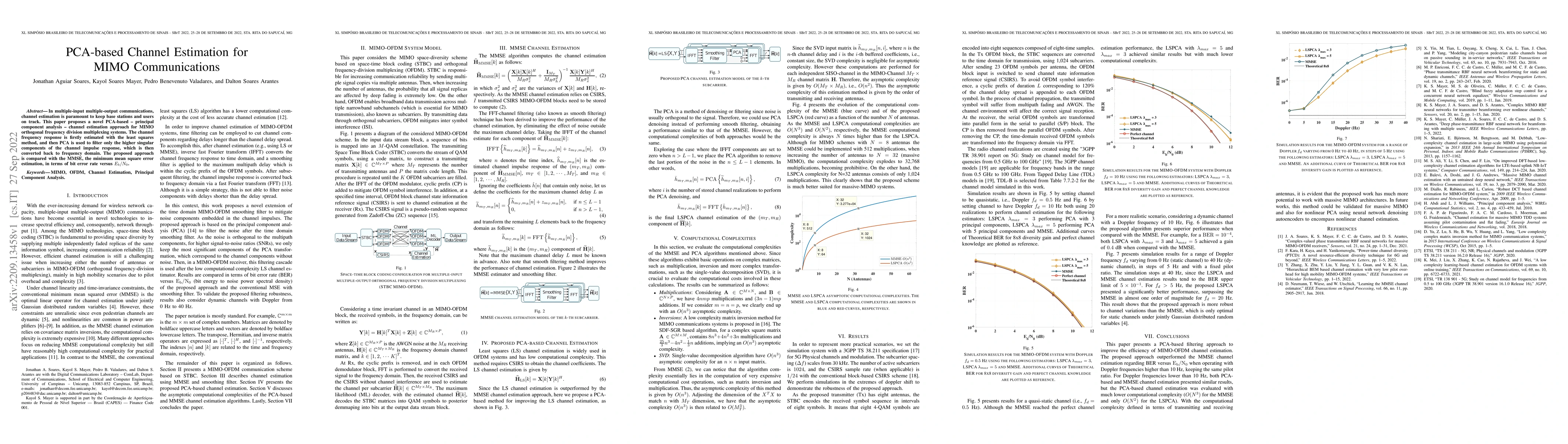 Thumbnail for PCA-based Channel Estimation for MIMO Communications