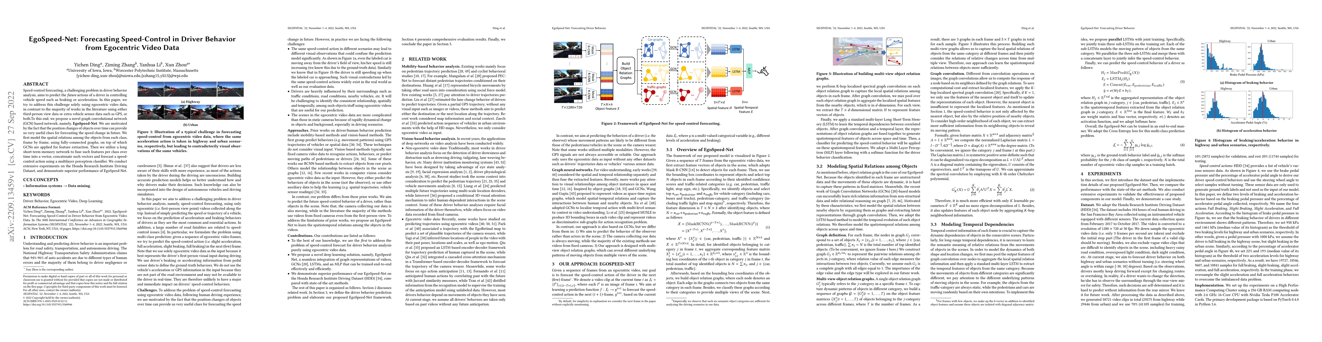 Thumbnail for EgoSpeed-Net: Forecasting Speed-Control in Driver Behavior from
  Egocentric Video Data