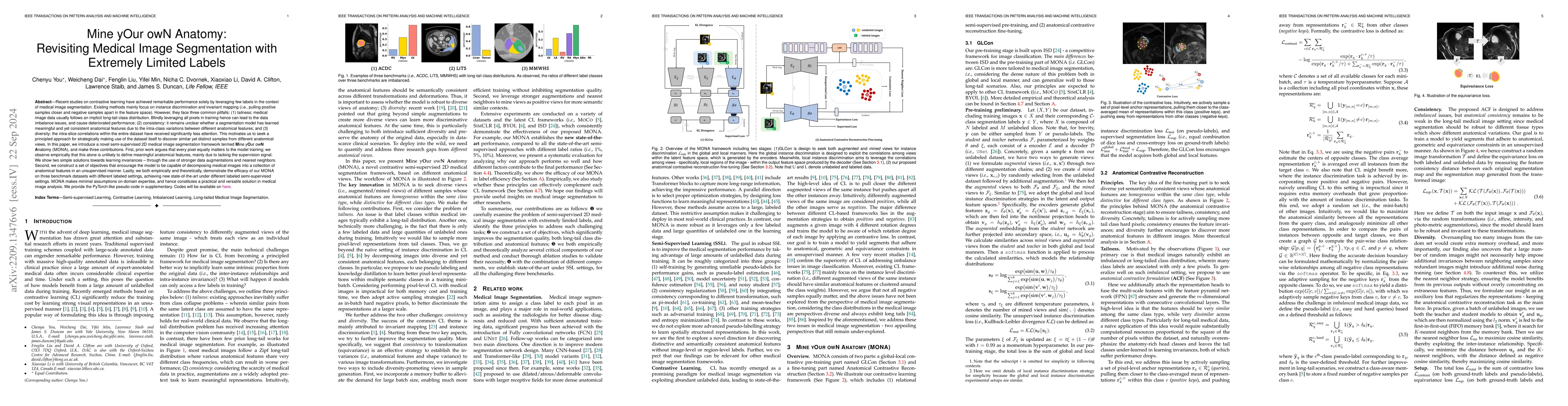 Thumbnail for Mine yOur owN Anatomy: Revisiting Medical Image Segmentation with
  Extremely Limited Labels
