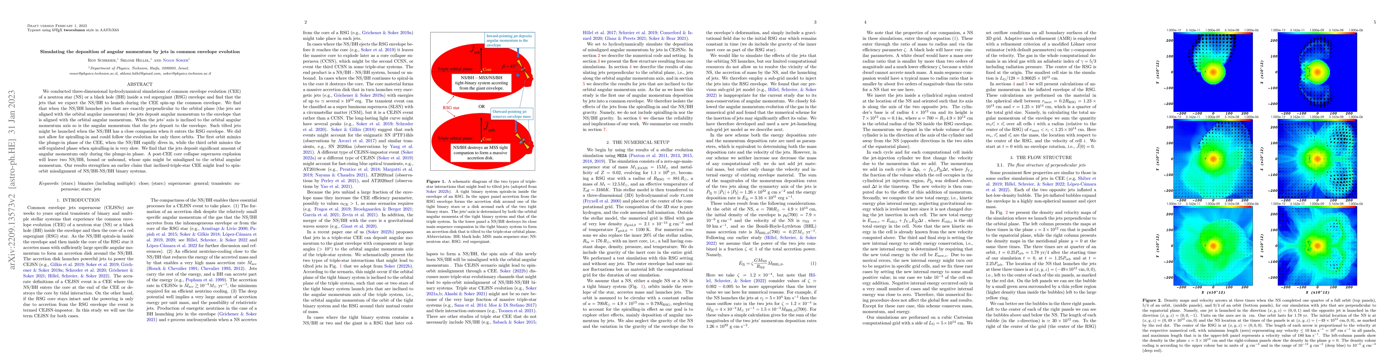 Thumbnail for Simulating the deposition of angular momentum by jets in common envelope
  evolution
