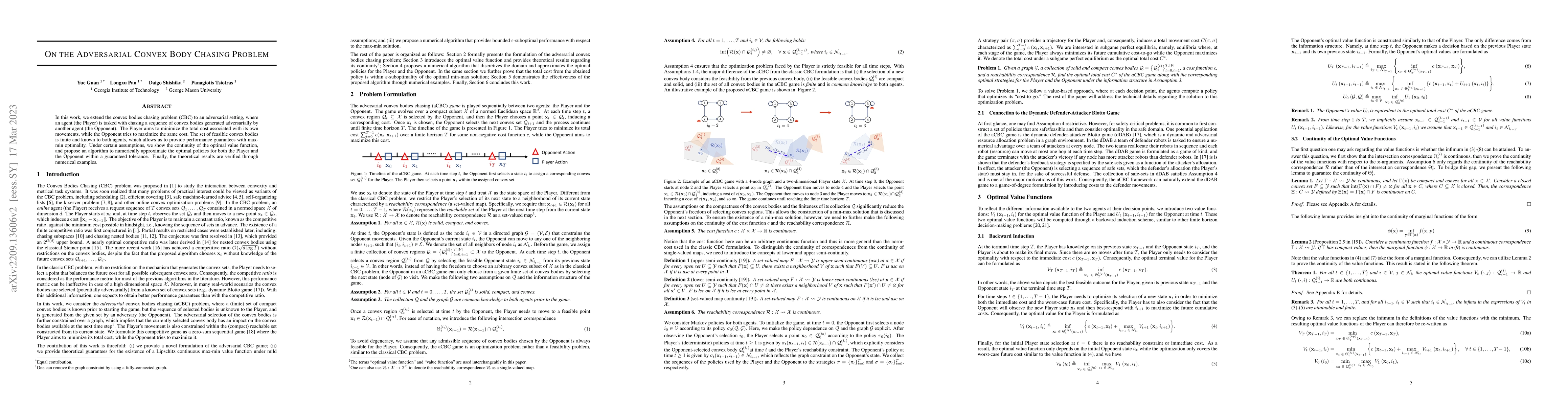 Thumbnail for On the Adversarial Convex Body Chasing Problem