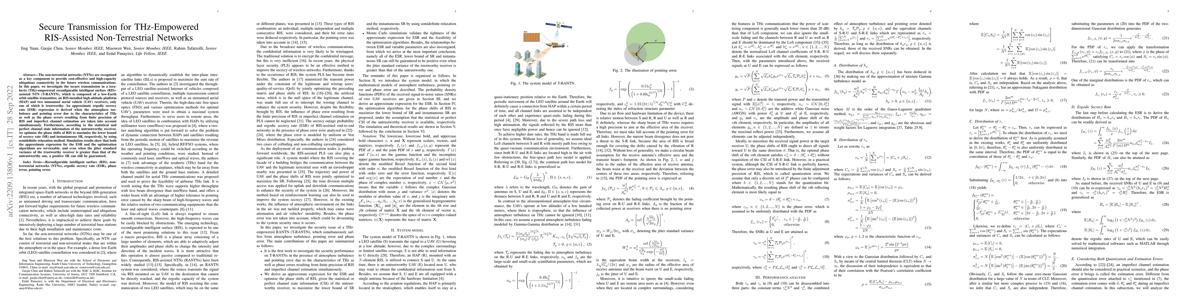 Thumbnail for Secure Transmission for THz-Empowered RIS-Assisted Non-Terrestrial
  Networks