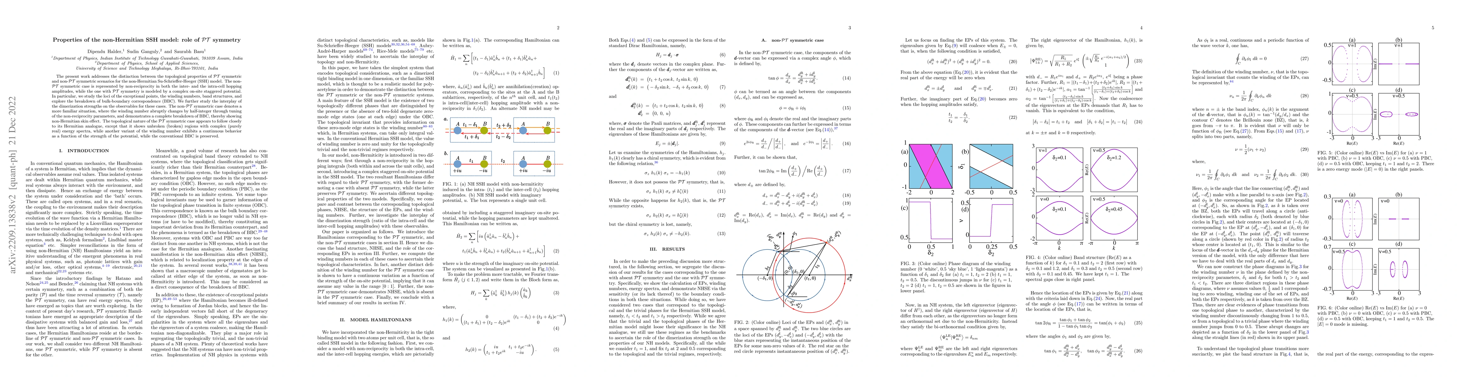 Thumbnail for Properties of the non-Hermitian SSH model: role of PT-symmetry