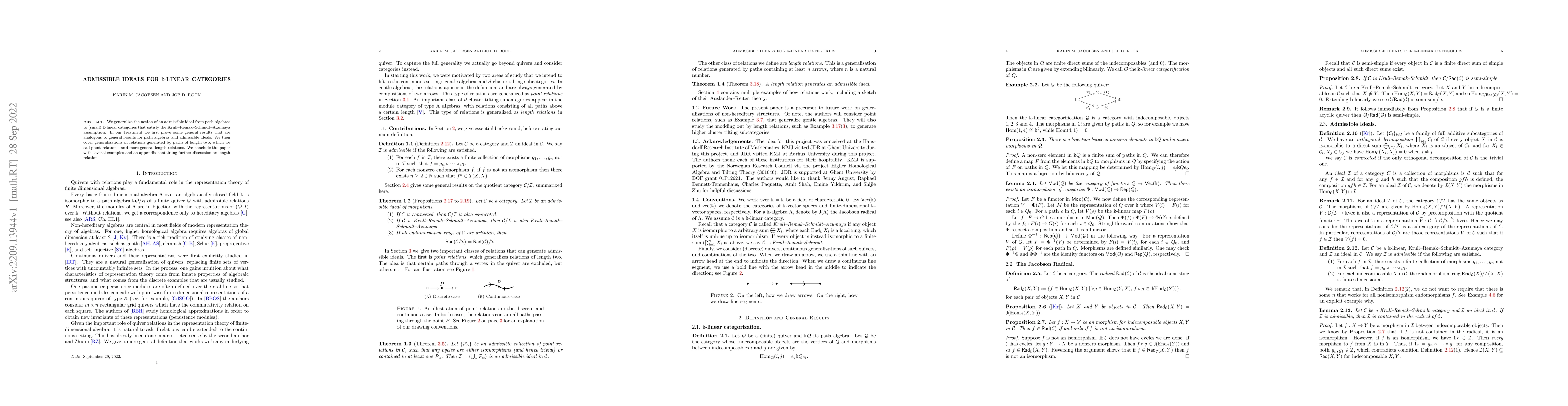 Thumbnail for Admissible ideals for k-linear categories